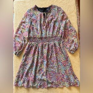 Tahari Multicolor Patterned Dress